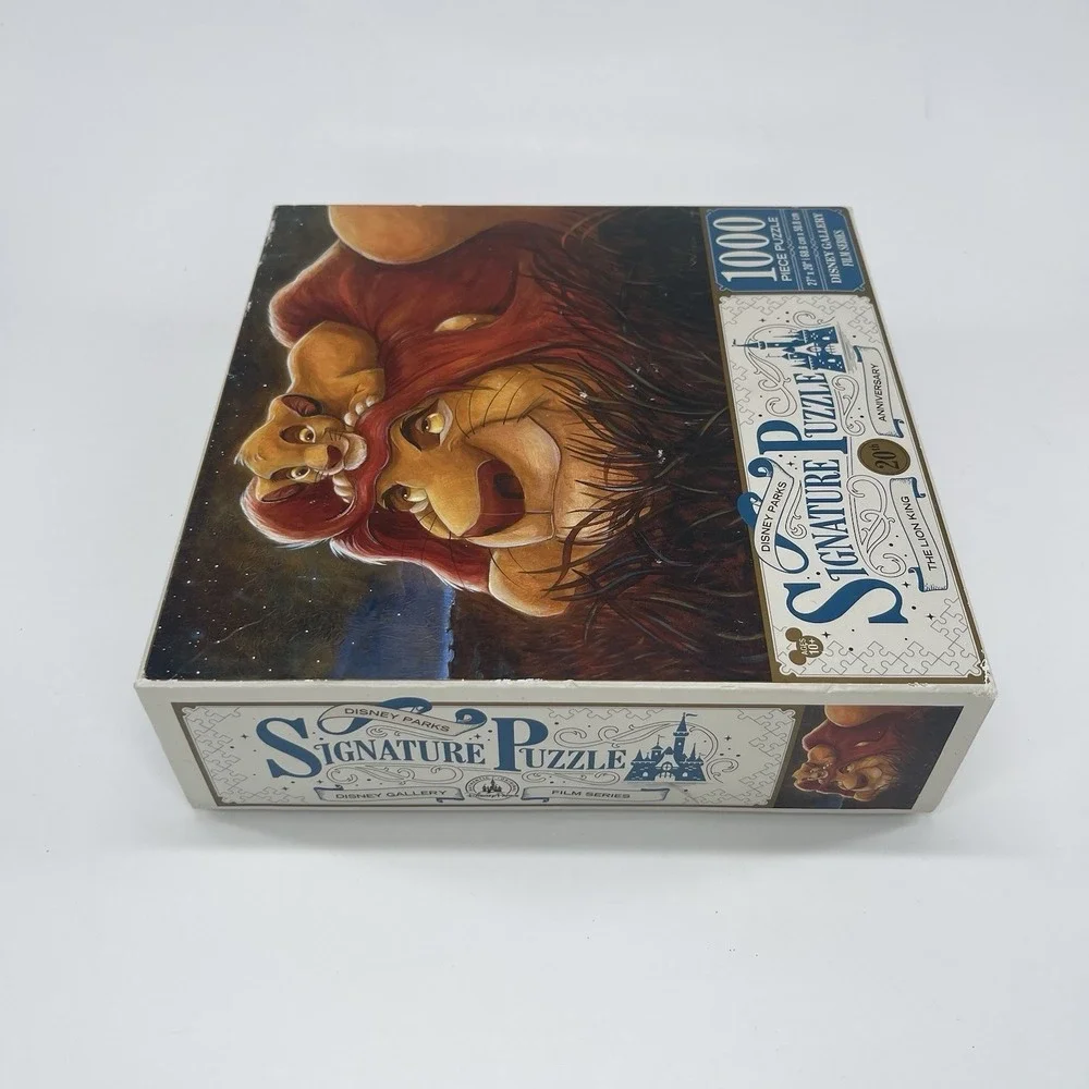 Disney Parks Signature Puzzle The Lion King 20th Anniversary 1000 Piece Puzzle